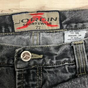 Vintage Y2K Jordin grunge jeans faded black